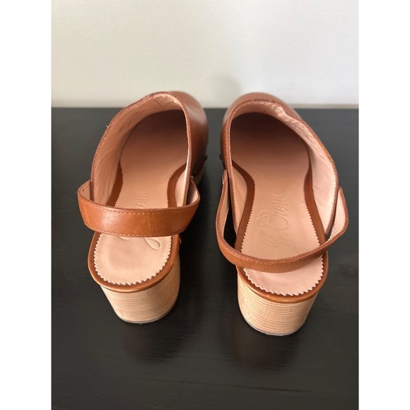 J. Crew Tan Leather Mules - Picture 4 of 7